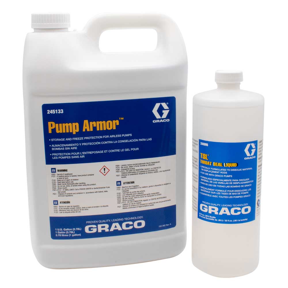 Graco Pump Armor 3 8 Liter Throat Seal Liquid Kolbenöl 950 Ml Pflegemittel Schutz